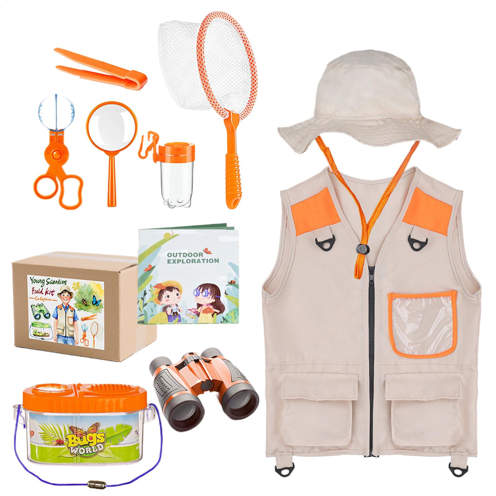 Outdoor Adventure Education - Kit d'aventure pour enfants avec chapeau,