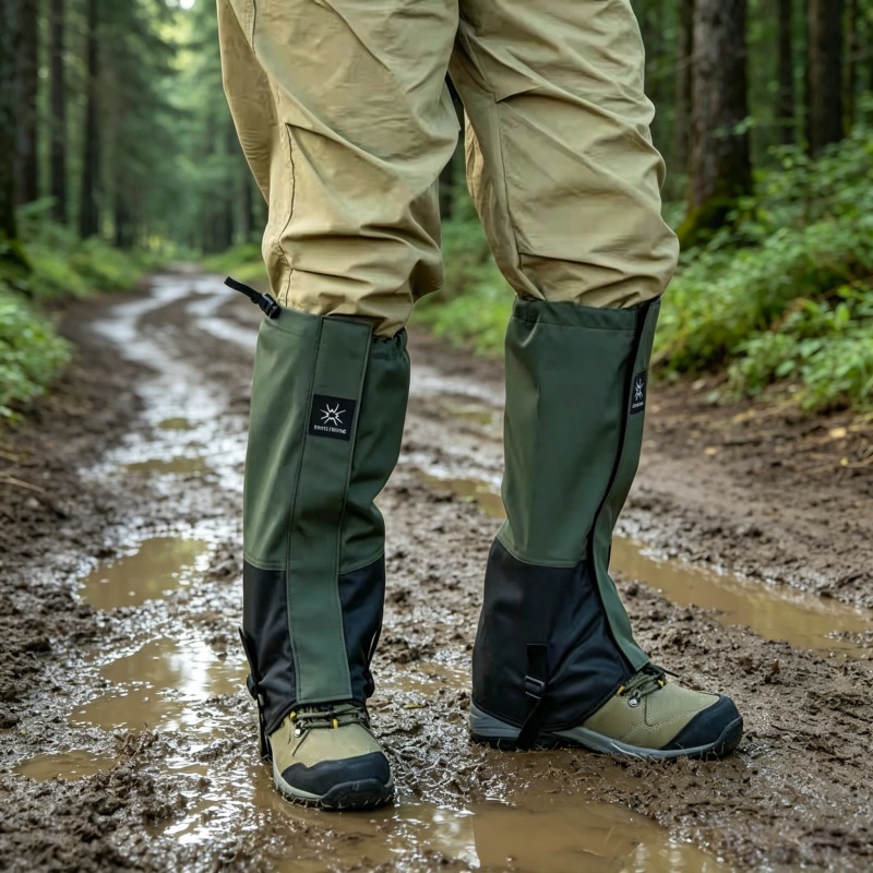 Outdoor Adventure Shoes - Guêtres imperméables pour la randonnée en