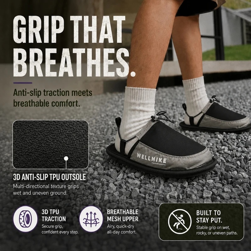 Chaussons de camping à séchage - Outdoor Adventure Shoes avis et prix