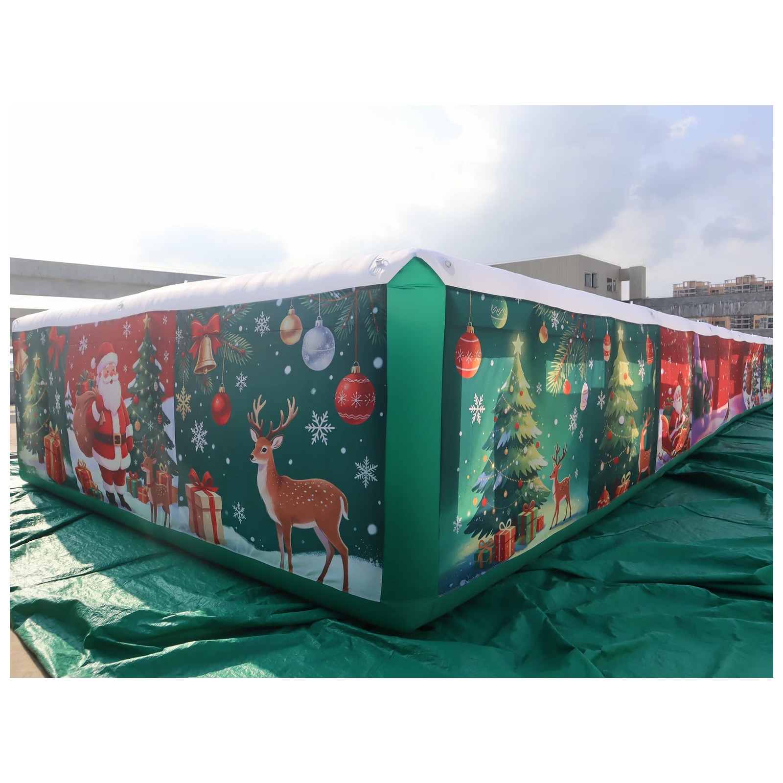 Labyrinthe gonflable commercia - Outdoor Adventure Rentals avis et prix